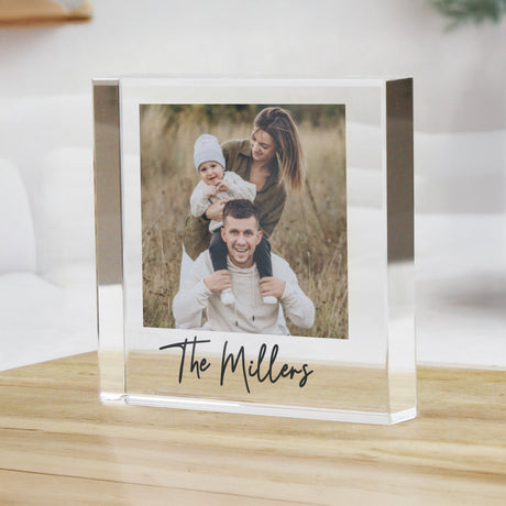 Personalised Photo Upload Small Glass Ornament - Shop Crystal Tokens At Gift Moments - 3
