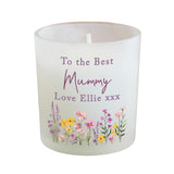 Personalised Wild Flower Jar Candle - Shop Candles At Gift Moments - 4