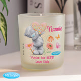 Personalised Me to You Flowery Jar Candle - Shop Candles At Gift Moments - 1