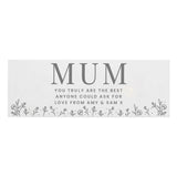 Personalised Floral Wooden Mum Ornament - Shop Ornaments At Gift Moments - 4