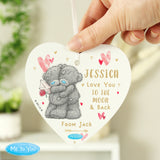 Personalised Me To You Hold You Forever Wooden Heart Decoration - Shop Decorations At Gift Moments - 2