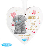 Personalised Me To You Hold You Forever Wooden Heart Decoration - Shop Decorations At Gift Moments - 4