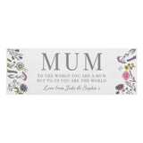 Personalised Wild Flowers Mum Ornament - Shop Ornaments At Gift Moments - 4