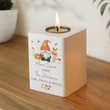 Personalised Autumn Gonk Tealight Holder - Shop At Gift Moments - 3