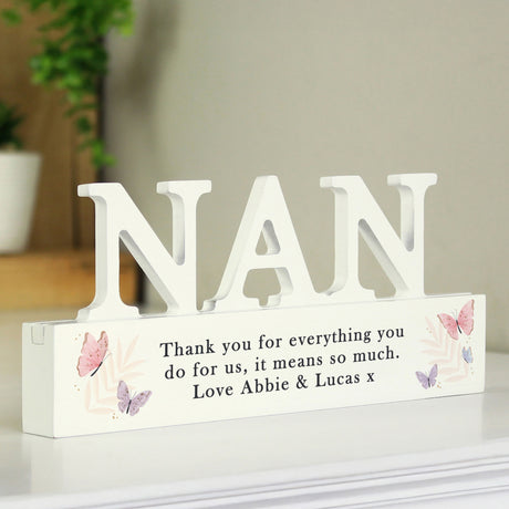 Personalised Butterfly Nan Ornament - Shop At Gift Moments - 1