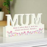 Personalised Floral Wooden Mum Ornament - Shop At Gift Moments - 2