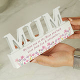 Personalised Floral Wooden Mum Ornament - Shop At Gift Moments - 4