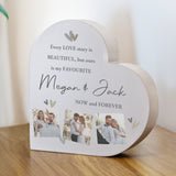 Personalised Photo Upload Grey Heart Ornament - Shop Ornaments At Gift Moments - 1