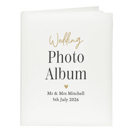 Personalised Black & Gold Free Text Traditional Album - Shop Photo Albums At Gift Moments - 5