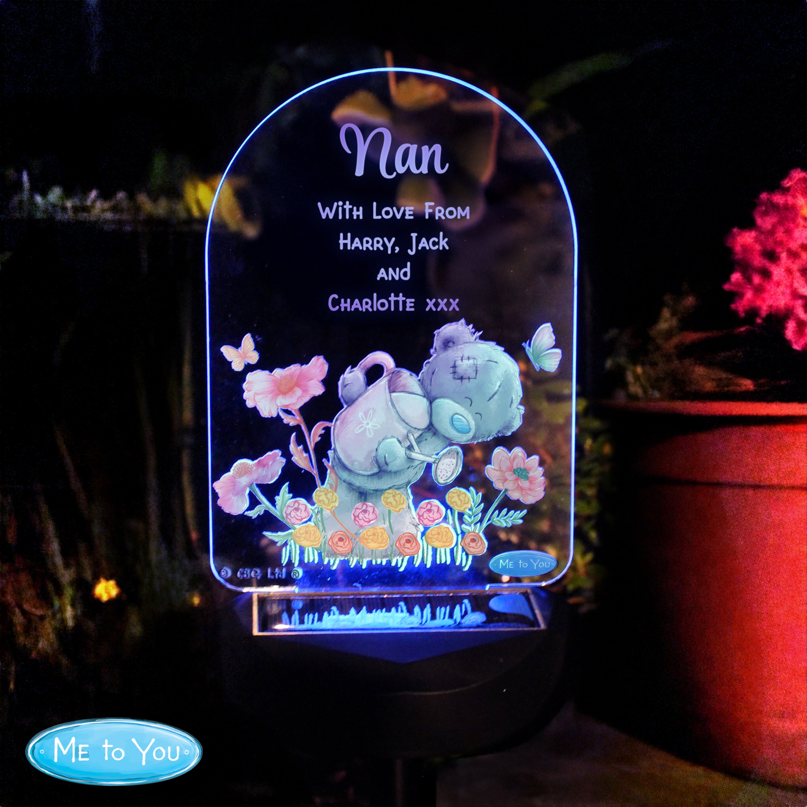 Personalised Me to You Garden LED Solar Light - Shop Solar Lights At Gift Moments - 6