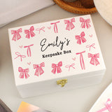 Personalised Bow Storage Box - Shop At Gift Moments - 2
