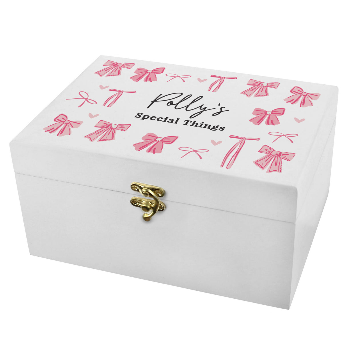 Personalised Bow Storage Box - Shop At Gift Moments - 5