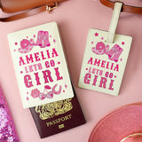Personalised Cowgirl Luggage Tag & Passport Holder - Shop At Gift Moments - 2