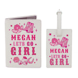 Personalised Cowgirl Luggage Tag & Passport Holder - Shop At Gift Moments - 5