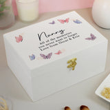 Personalised Butterfly Wooden Keepsake Box - Shop At Gift Moments - 4