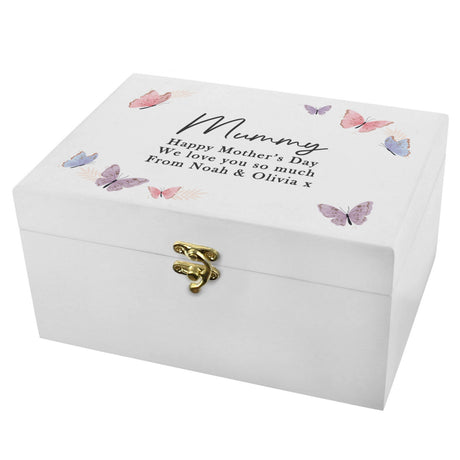 Personalised Butterfly Wooden Keepsake Box - Shop At Gift Moments - 5