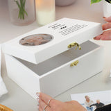 Personalised Photo Upload Memorial Keepsake Box - Shop Keepsake Boxes At Gift Moments - 3