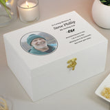 Personalised Photo Upload Memorial Keepsake Box - Shop Keepsake Boxes At Gift Moments - 4