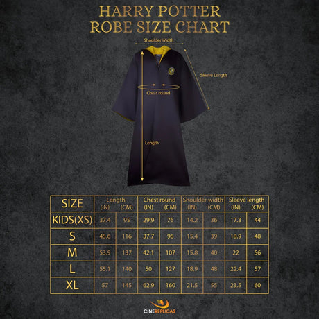Adults Hufflepuff Robe - Shop Clothing At Gift Moments - 9