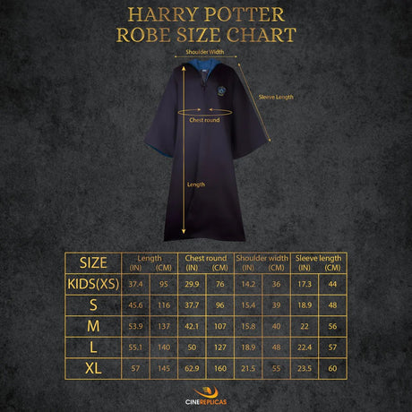 Adults Ravenclaw Robe - Shop Clothing At Gift Moments - 9