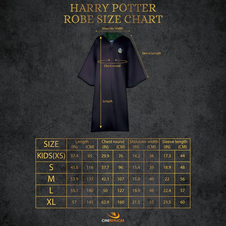 Kids Slytherin Robe - Shop Clothing At Gift Moments - 10