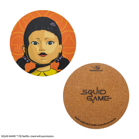 Set of 4 Squid Game Coasters - Shop Coasters At Gift Moments - 3