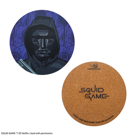 Set of 4 Squid Game Coasters - Shop Coasters At Gift Moments - 4