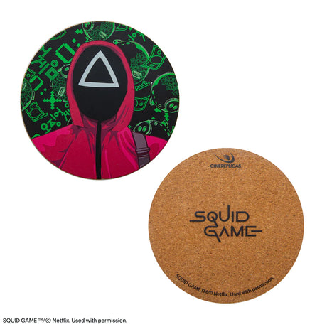 Set of 4 Squid Game Coasters - Shop Coasters At Gift Moments - 5