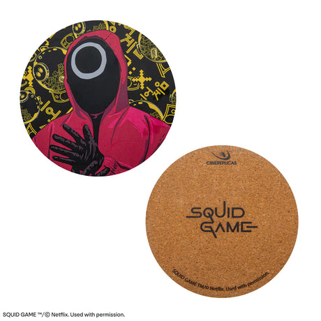 Set of 4 Squid Game Coasters - Shop Coasters At Gift Moments - 6