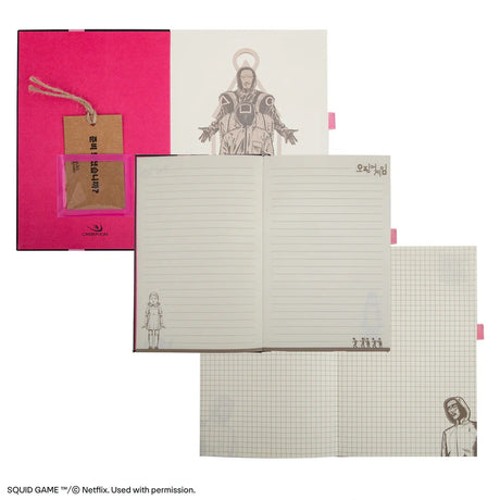 Squid Game Coffin Hardcover Notebook - Shop Notebooks At Gift Moments - 4