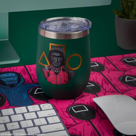 Squid Game Guards Thermal Travel Mug - Shop Travel Mugs At Gift Moments - 1