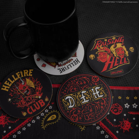 Set of 4 Hellfire Club Coasters - Shop Coasters At Gift Moments - 3
