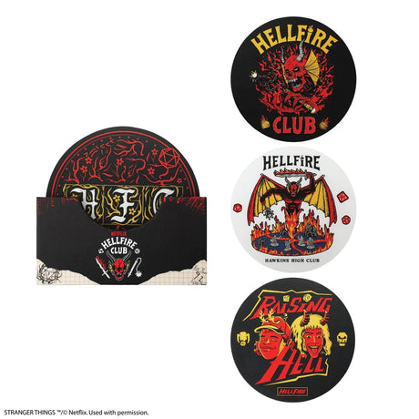 Set of 4 Hellfire Club Coasters - Shop Coasters At Gift Moments - 2