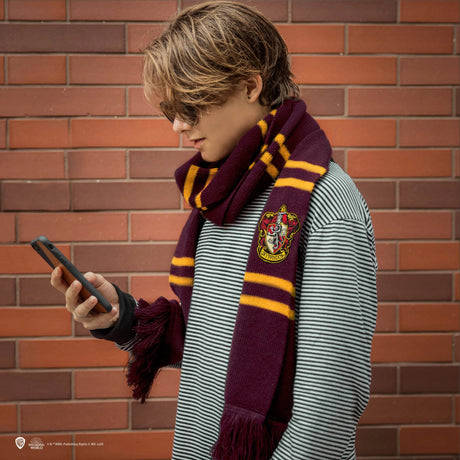 Deluxe Gryffindor Scarf - Shop Scarves At Gift Moments - 1