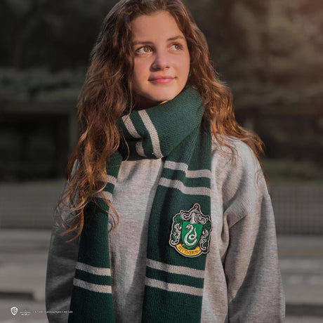 Deluxe Slytherin Scarf - Shop Scarves At Gift Moments - 1
