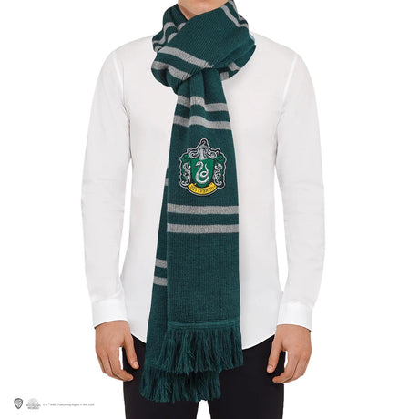 Deluxe Slytherin Scarf - Shop Scarves At Gift Moments - 5