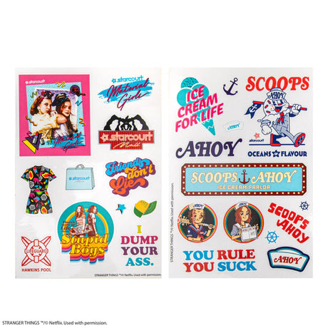 Stranger Things Season 3 Stickers - Shop Stickers At Gift Moments - 2
