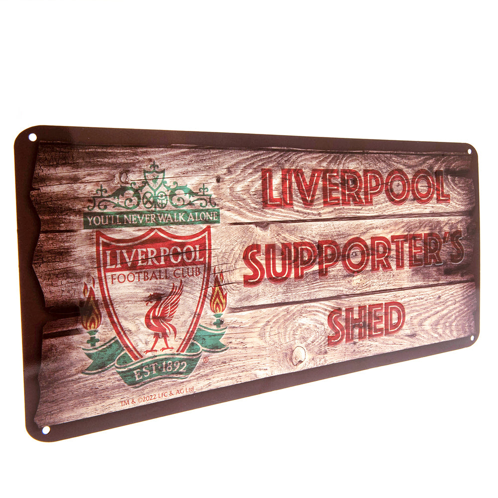 Liverpool FC Shed Sign - Shop Signs & Plaques At Gift Moments - 2