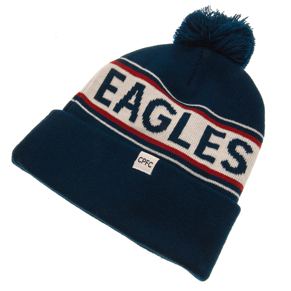 Crystal Palace FC Text Ski Hat - Shop Caps & Hats At Gift Moments - 3