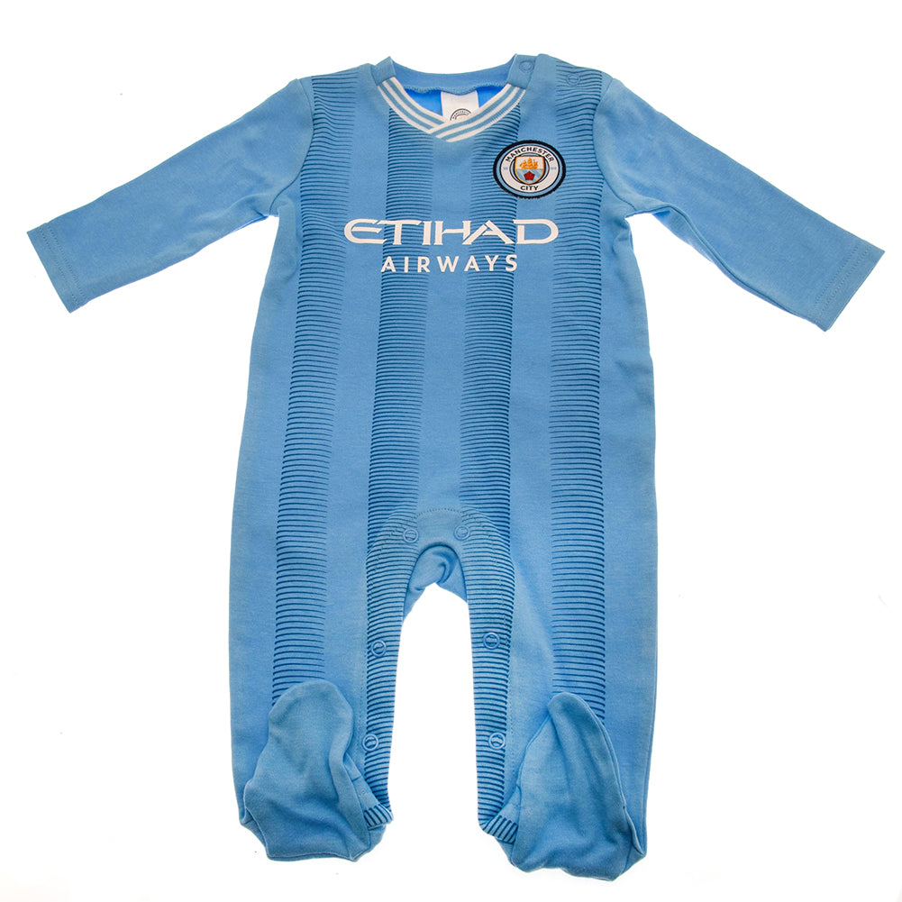 Manchester City FC Sleepsuit 12/18 mths ES - Shop Baby Clothing At Gift Moments - 1