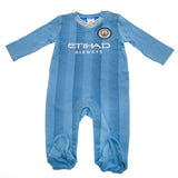 Manchester City FC Sleepsuit 6/9 mths ES - Shop Baby Clothing At Gift Moments - 1
