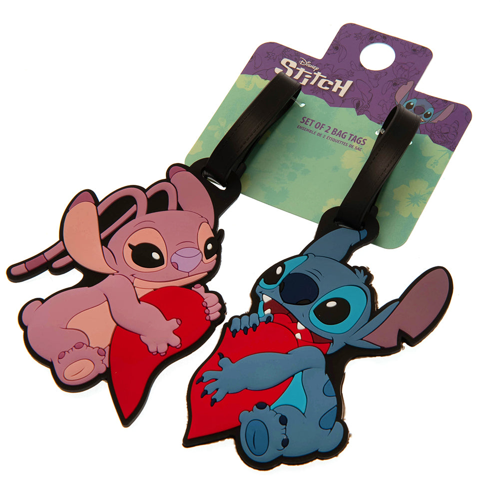 Lilo & Stitch Luggage Tags Hearts