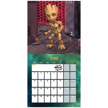 Marvel Square Calendar 2024 Groot