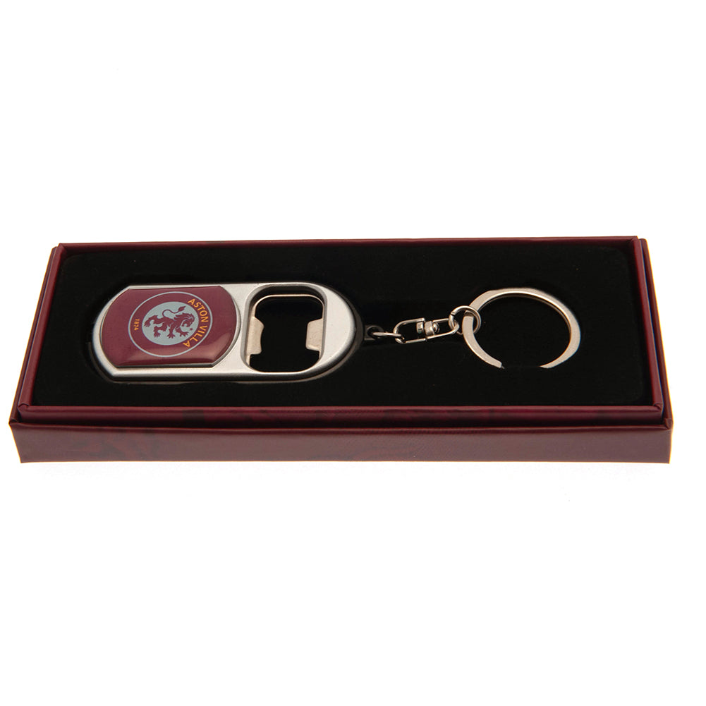 Aston Villa FC Keyring Torch Bottle Opener - Shop Bottle Openers At Gift Moments - 3