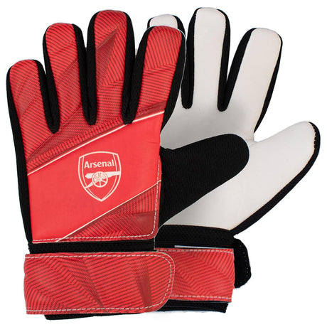 Arsenal FC Fuse Goalkeeper Gloves Yths - Shop Gloves At Gift Moments - 1
