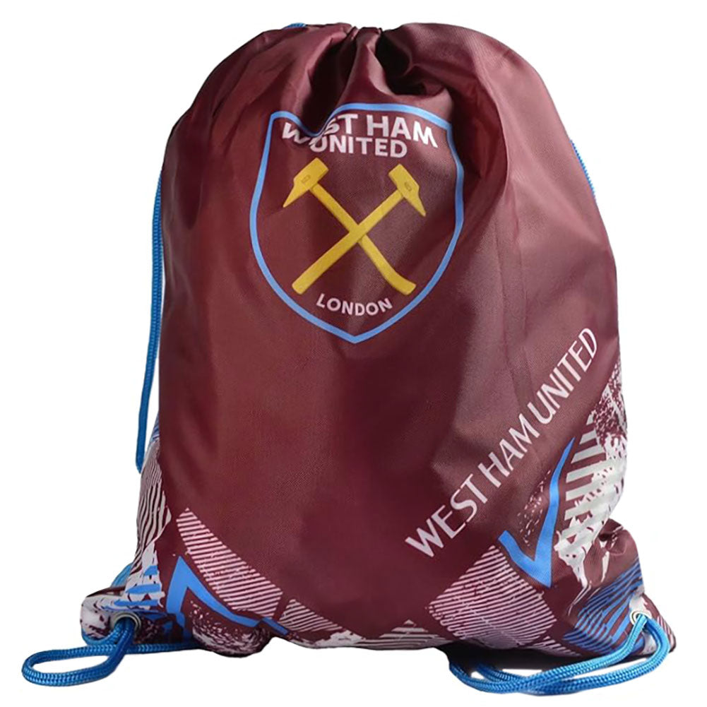 West Ham United FC Vector Gym Bag - Shop Bags At Gift Moments - 1