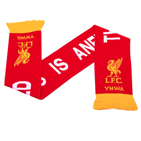 Liverpool FC This Is Anfield Scarf - Shop Scarves At Gift Moments - 2
