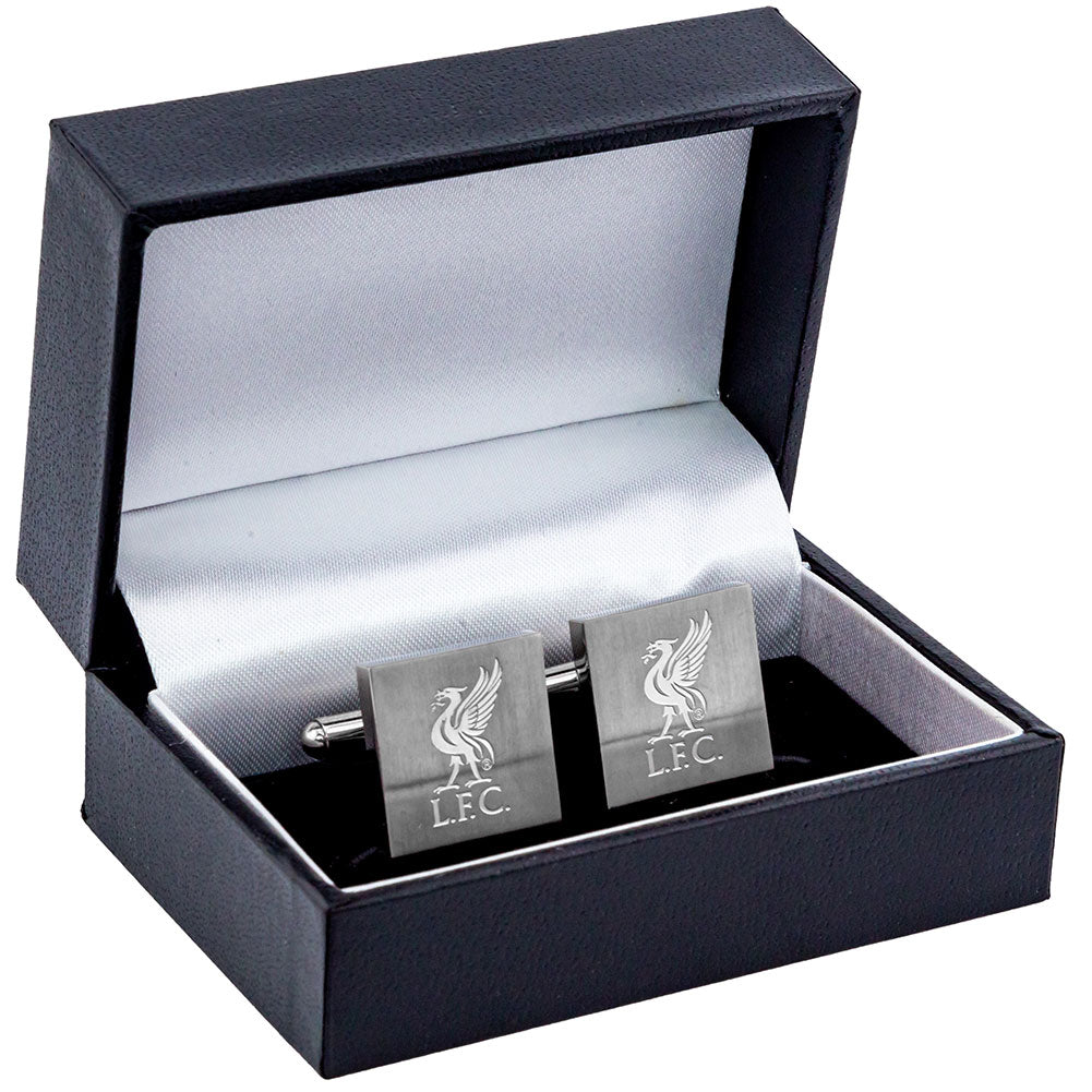 Liverpool FC Stainless Steel Square Cufflinks