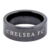 Chelsea FC Black Ceramic Ring Large