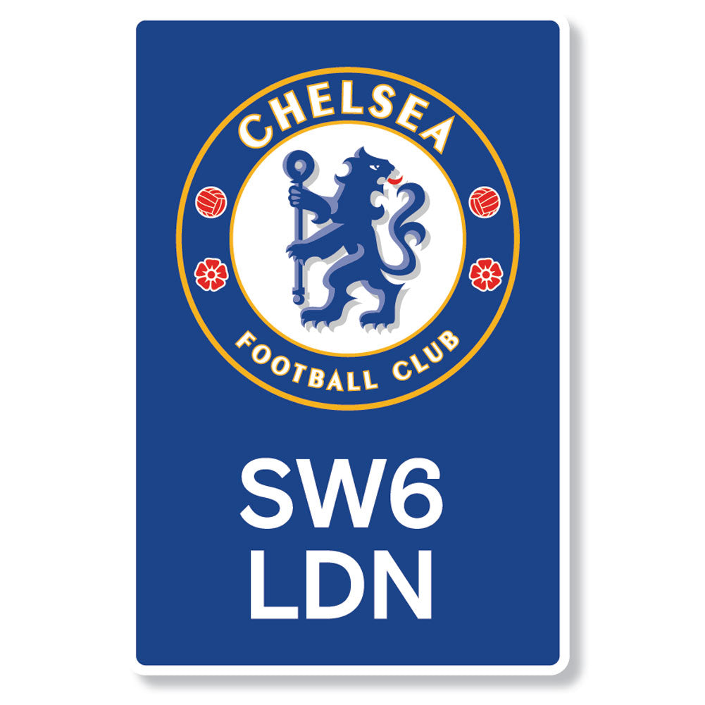 Chelsea FC Portrait LED Crest Sign - Shop Signs & Plaques At Gift Moments - 1